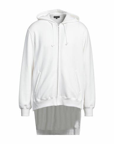 Comme Des Garçons Man Sweatshirt White Cotton Cover