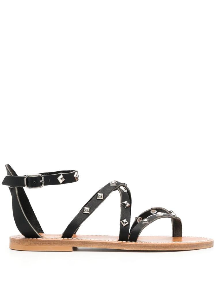 K. Jacques Epicure calf-leather sandals - Black Cover