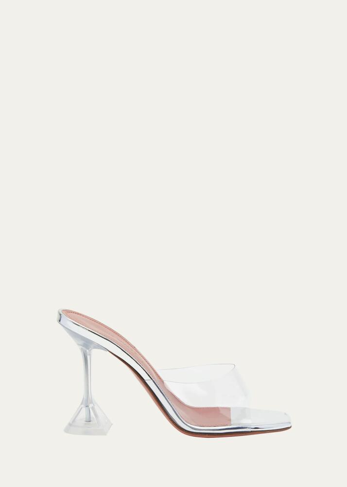 Amina Muaddi Lupita Glass Slide Sandals Cover