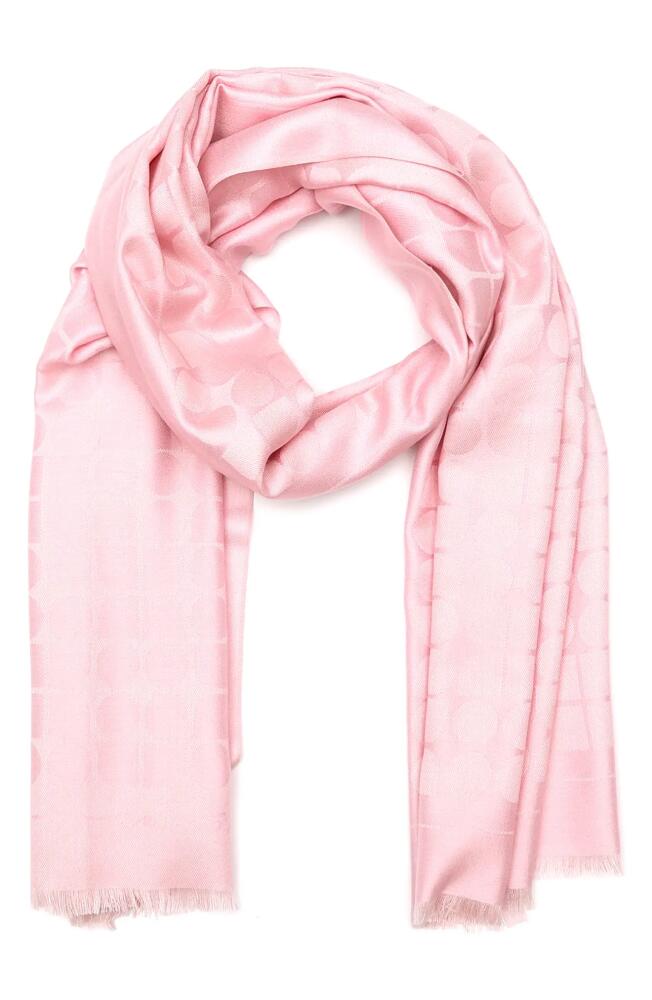 Kate Spade New York noel yarn dyed scarf in Pink Cover