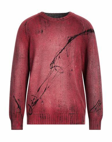 Avant Toi Man Sweater Brick red Merino Wool, Cashmere Cover