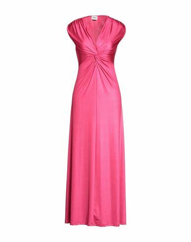 Berna Woman Maxi dress Fuchsia Polyester, Elastane Cover