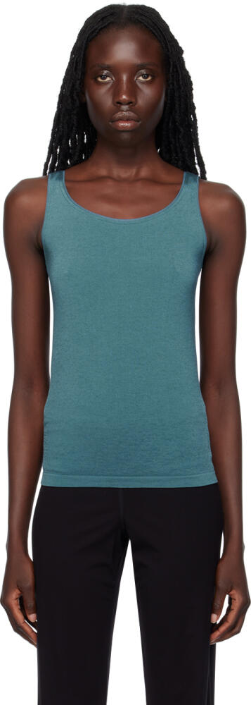 Wolford Blue Jamaika Tank Top Cover