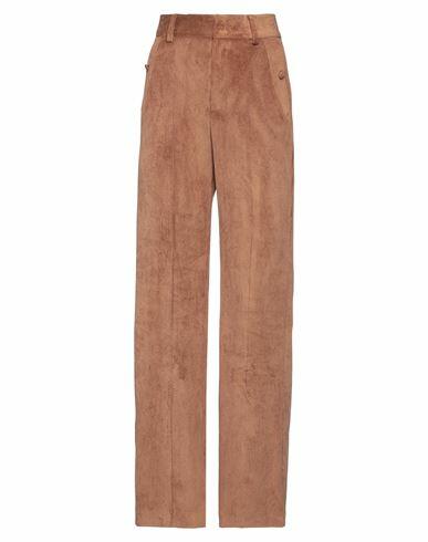 Atos Lombardini Woman Pants Camel Polyester, Nylon, Elastane Cover