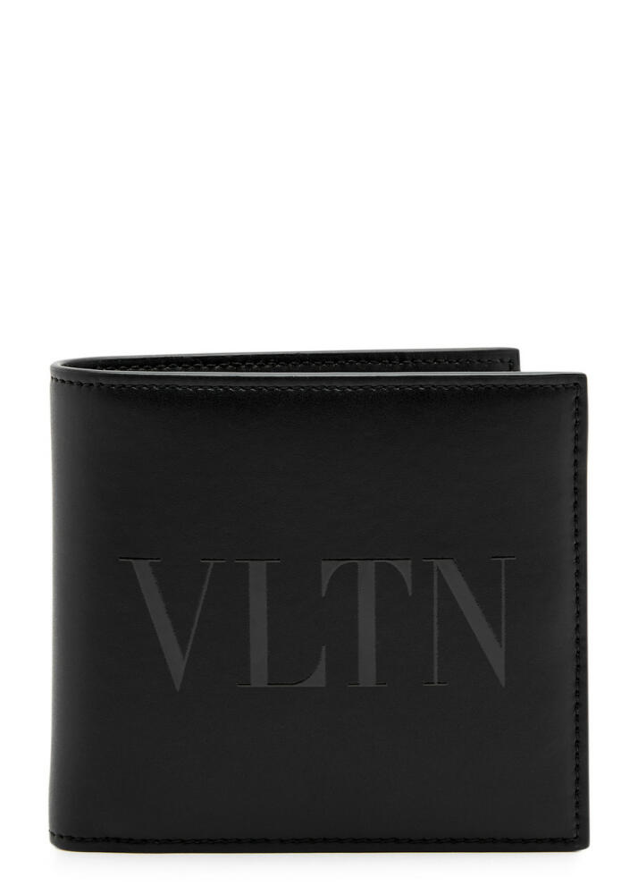 Valentino Garavani Vltn Leather Wallet - Black Cover