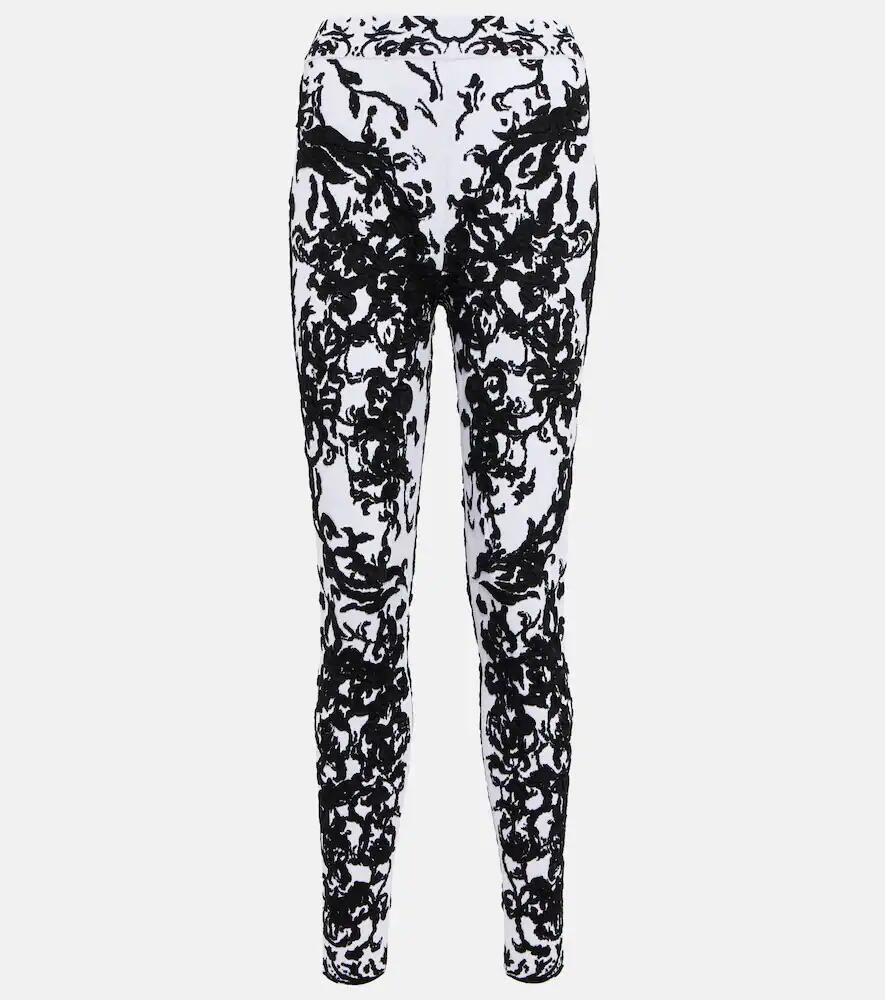 Alaïa Jacquard leggings Cover