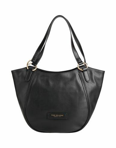 The Bridge Woman Shoulder bag Black Leather Cover