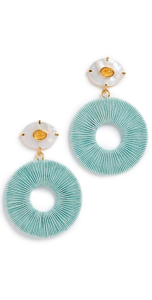 Lizzie Fortunato Domingo Earrings Teal Cover