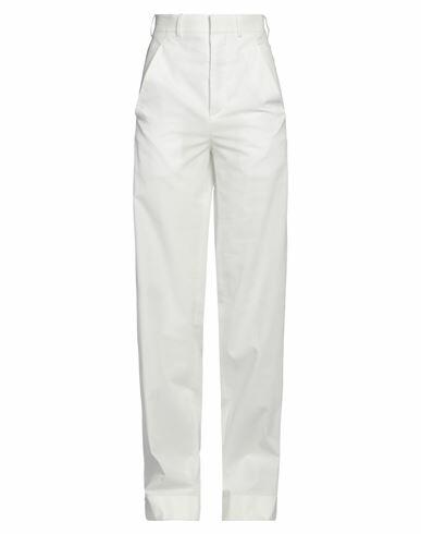 Ann Demeulemeester Woman Pants White Cotton Cover