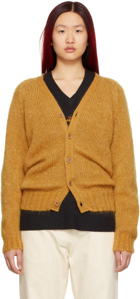 YMC Tan Mohair Sid Cardigan Cover