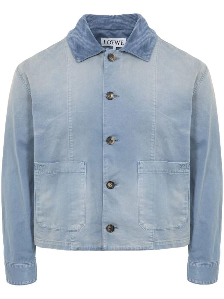 LOEWE Workwear jacket - Blue Cover