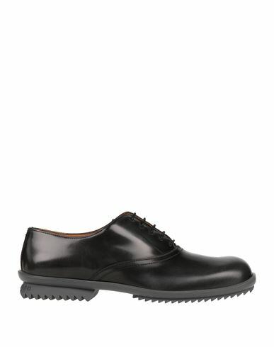 Maison Margiela Man Lace-up shoes Black Soft Leather Cover