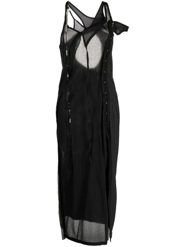 Hyein Seo multi-strap maxi dress - Black Cover