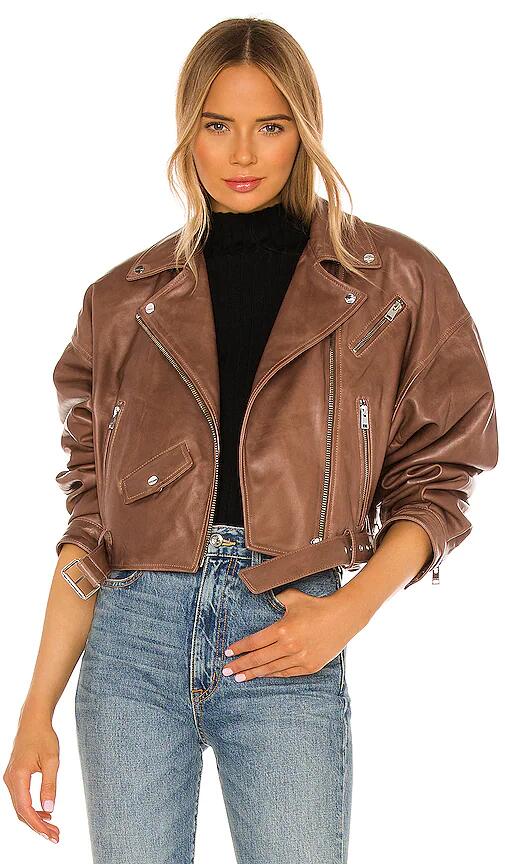 LAMARQUE Dylan Jacket in Brown Cover