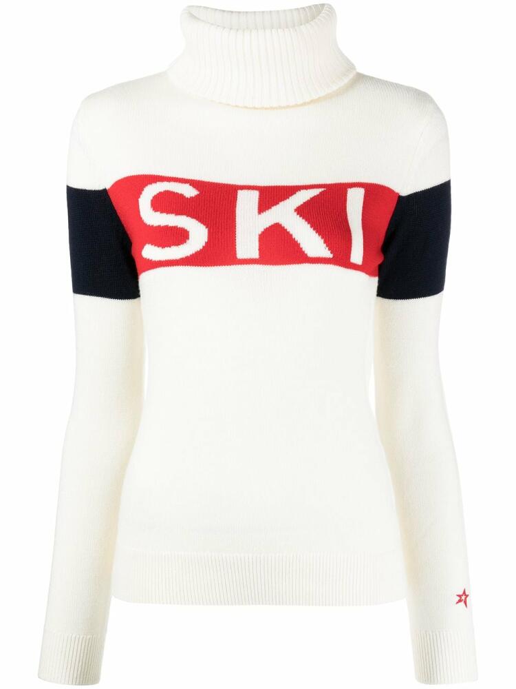 Perfect Moment Ski merino jumper - White Cover