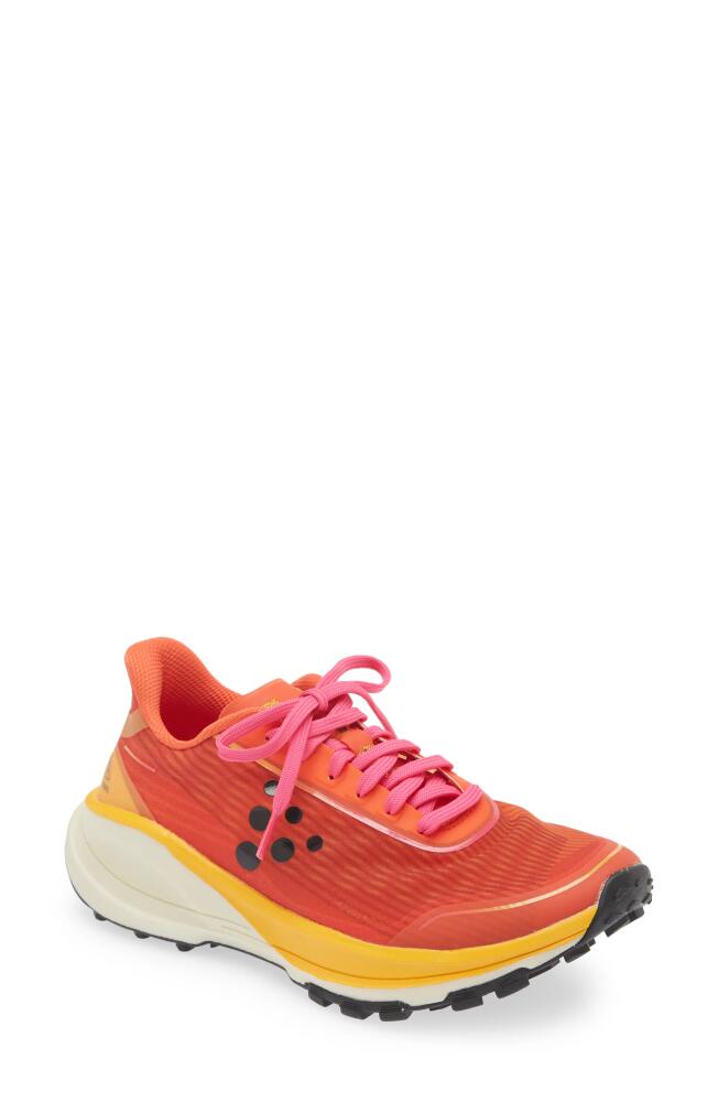 Craft Pure Trail Running Shoe in Vibrant-Tart Cover