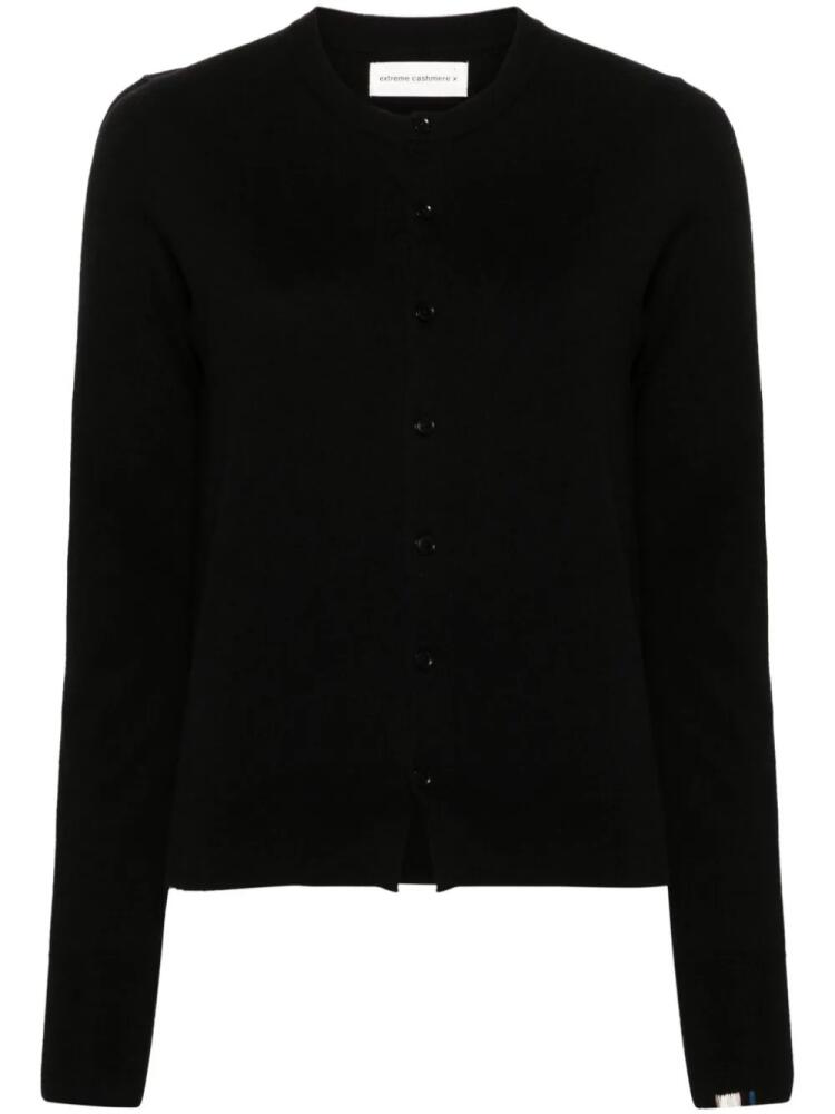 extreme cashmere Little Bit cardigan - Black Cover