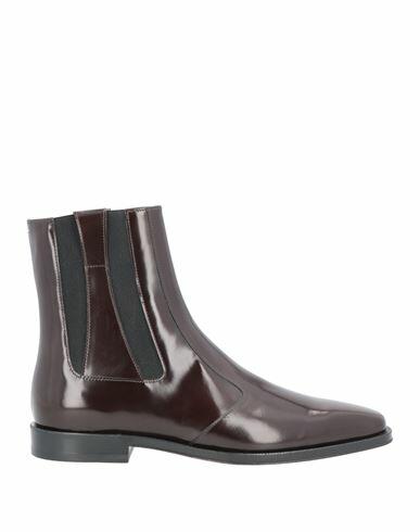 Maison Margiela Man Ankle boots Dark brown Soft Leather Cover