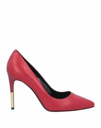 Francesco Sacco Woman Pumps Red Leather Cover