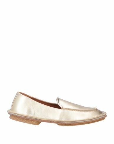 Moma Woman Loafers Gold Leather Cover