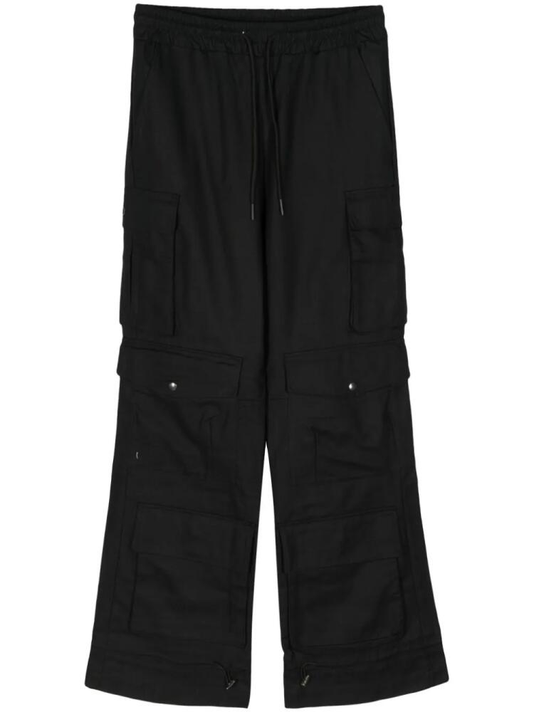 Mauna Kea straight-leg cotton cargo trousers - Black Cover