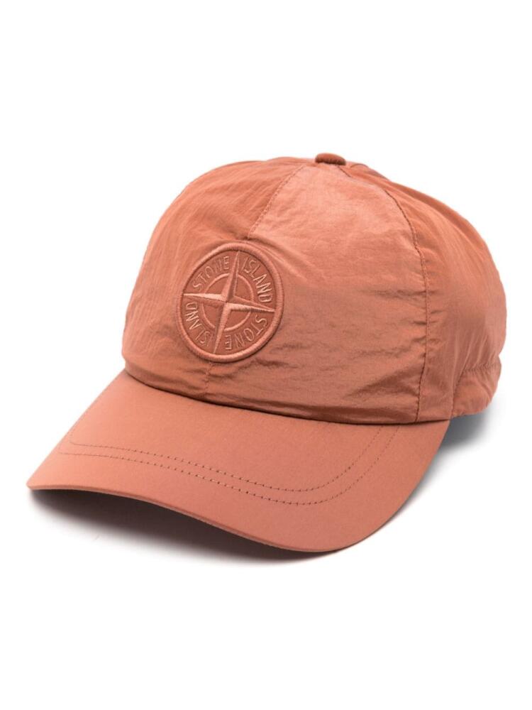 Stone Island Compass-patch cap - Brown Cover