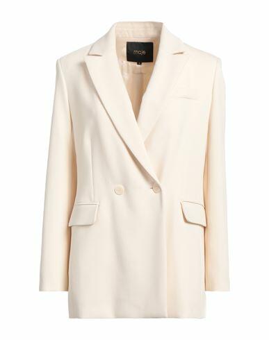 Maje Woman Blazer Ivory Lyocell, Viscose, Elastane Cover