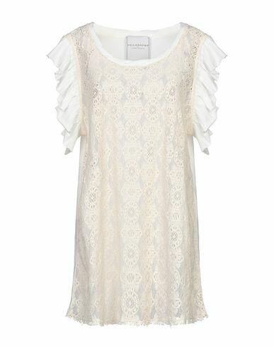 Philosophy Di Lorenzo Serafini Woman T-shirt Ivory Cotton, Polyamide Cover