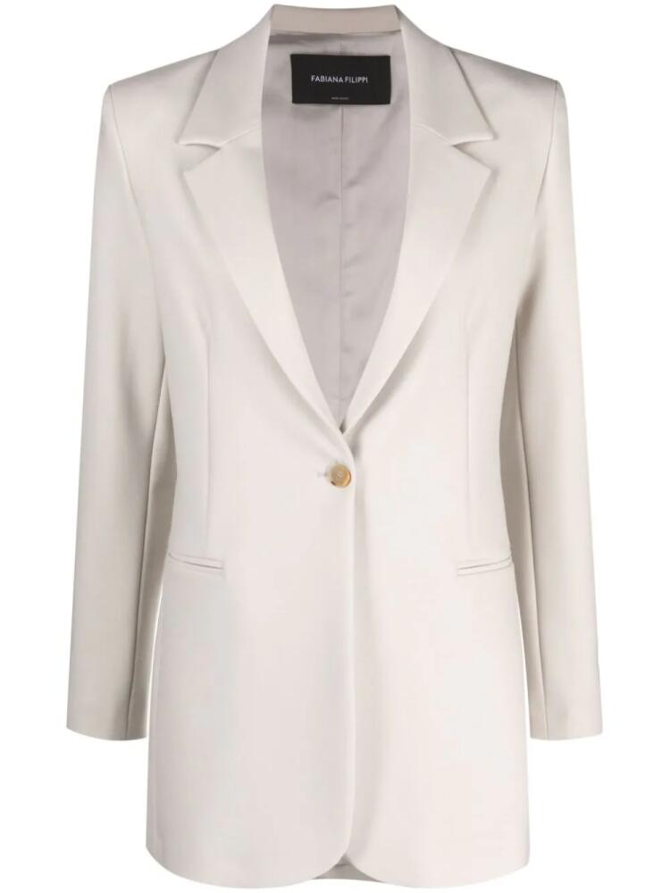 Fabiana Filippi single-breasted blazer - Neutrals Cover