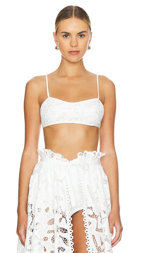 Alexis Riva Top in White Cover