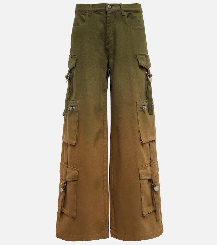 Dion Lee High-rise cotton cargo pants Cover