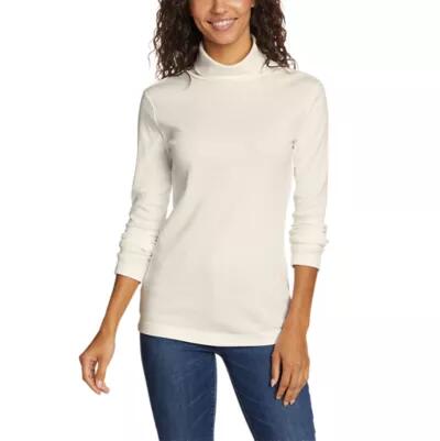 Eddie Bauer Women's Stine's Long-Sleeve Turtleneck Cover