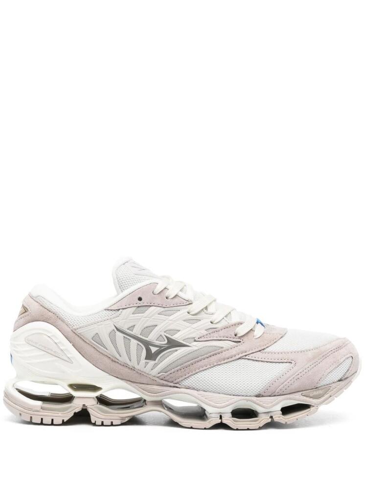 Mizuno multi-panel lace-up sneakers - Neutrals Cover