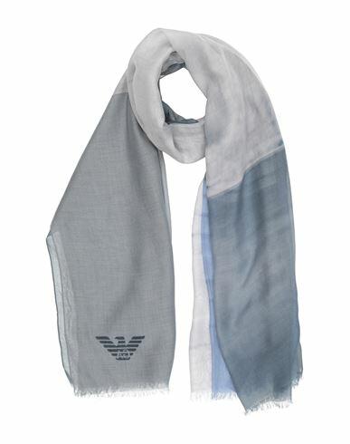 Emporio Armani Man Scarf Slate blue Modal Cover