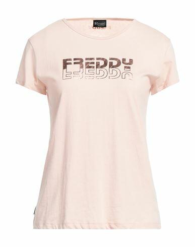 Freddy Woman T-shirt Light pink Cotton, Polyester Cover