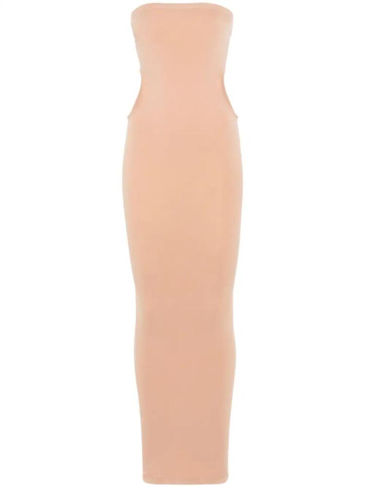 Wolford Fatal cut-out midi dress - Neutrals Cover