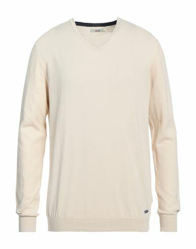 Gaudì Man Sweater Beige Cotton, Polyamide Cover