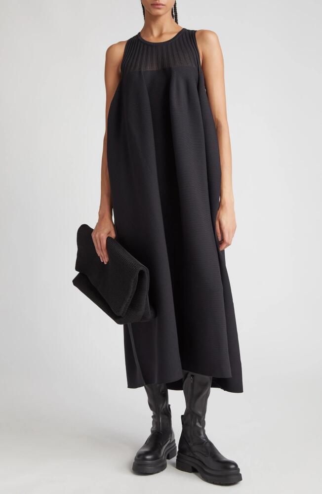 CFCL Pottery Sleeveless Knit Midi Dress in Black Cover