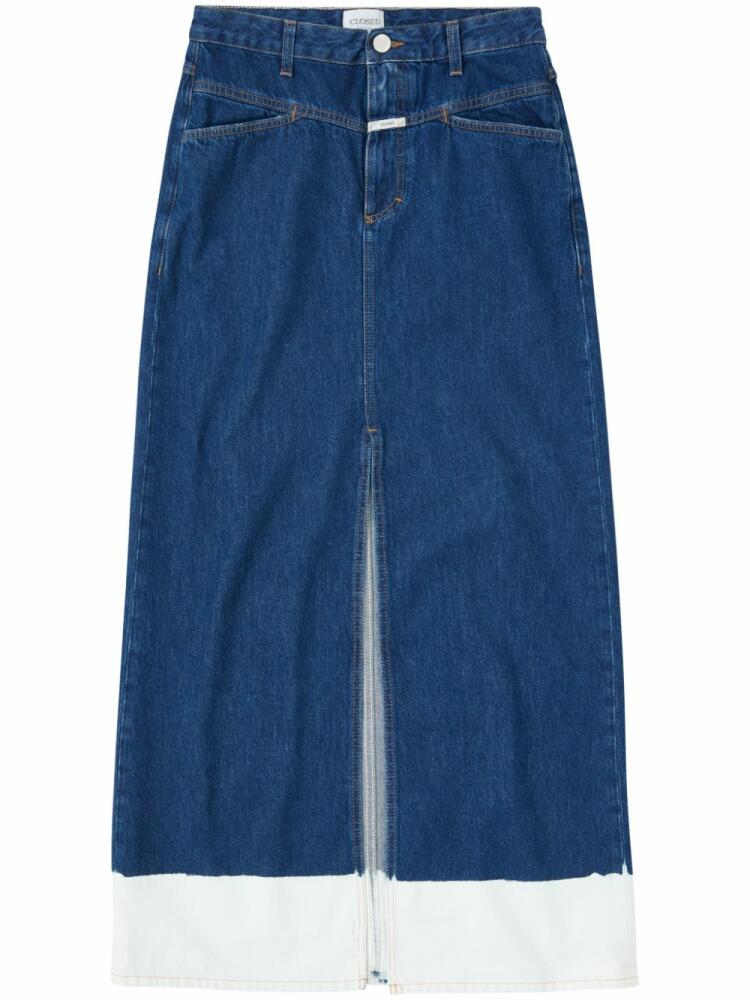 Closed Z-Pocket denim skirt - Blue Cover