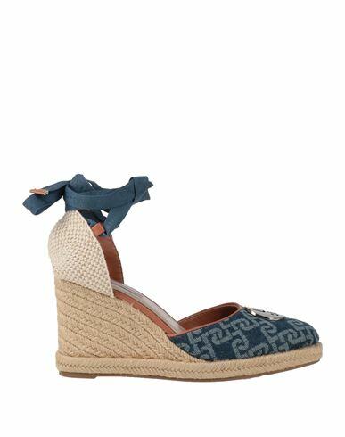 Liu •jo Woman Espadrilles Blue Textile fibers Cover