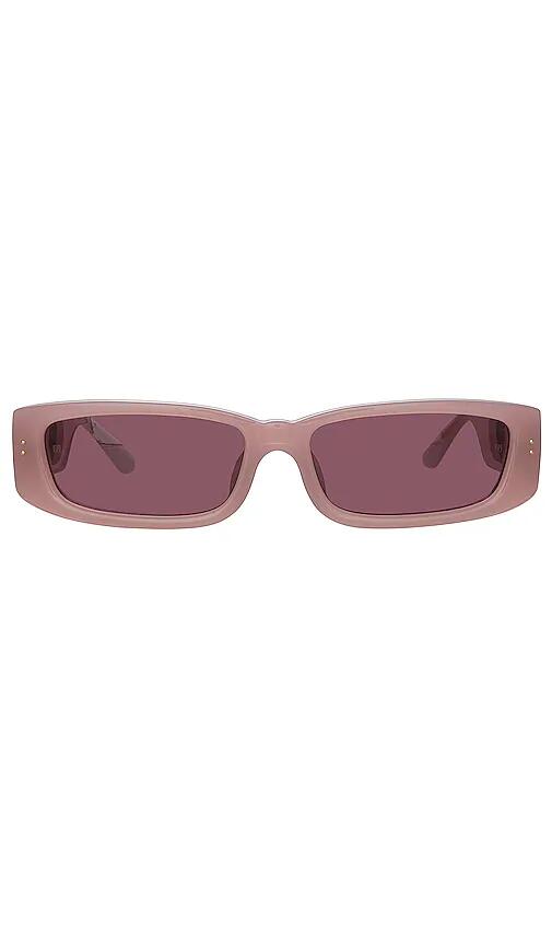 Linda Farrow Talita Sunglasses in Lavender Cover