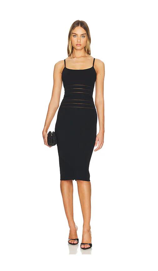 Herve Leger The Kiera Dress in Black Cover