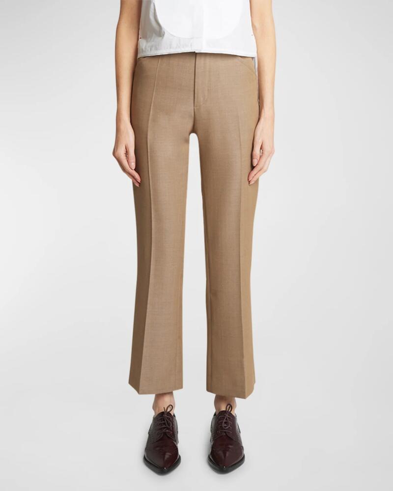 Victoria Beckham 70s Cropped Flare Pants Cover