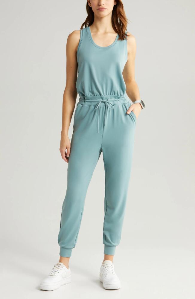 zella Lift Off Jumpsuit in Grey Thunder Cover