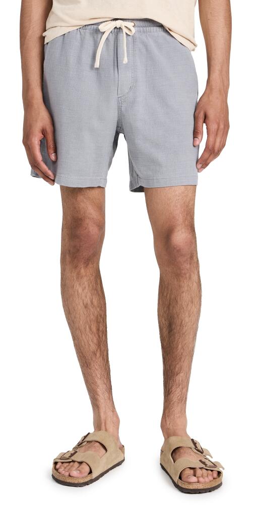 Marine Layer Saturday Beach Shorts 6 Mid Grey Cover