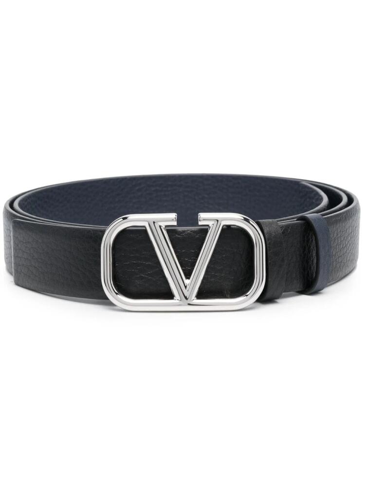 Valentino Garavani VLogo Signature reversible belt - Black Cover