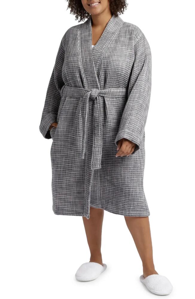 Parachute Gender Inclusive Waffle Knit Cotton Robe in Grey Cover