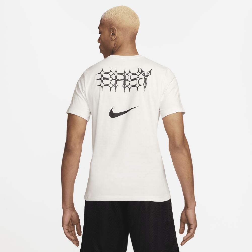 Nike Men's Kevin Durant Basketball T-Shirt in White Cover