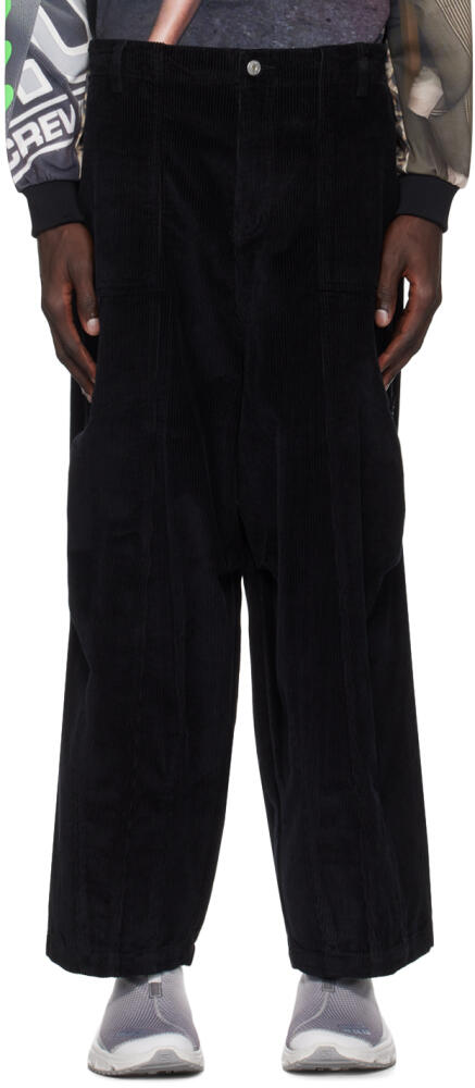 Perks and Mini Black Corduroy Pondering Trousers Cover