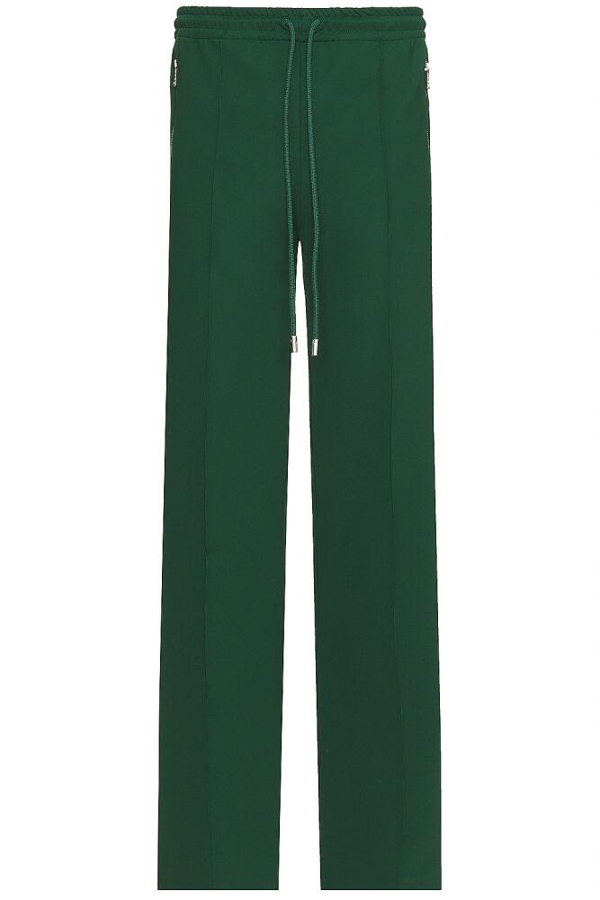 JW Anderson Bootcut Track Pants in Green Cover